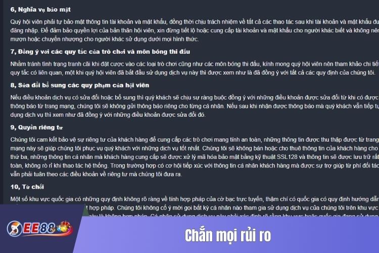 Chắn mọi rủi ro