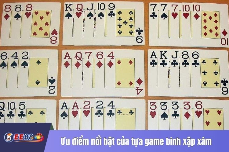 Ưu điểm nổi bật của tựa game binh xập xám